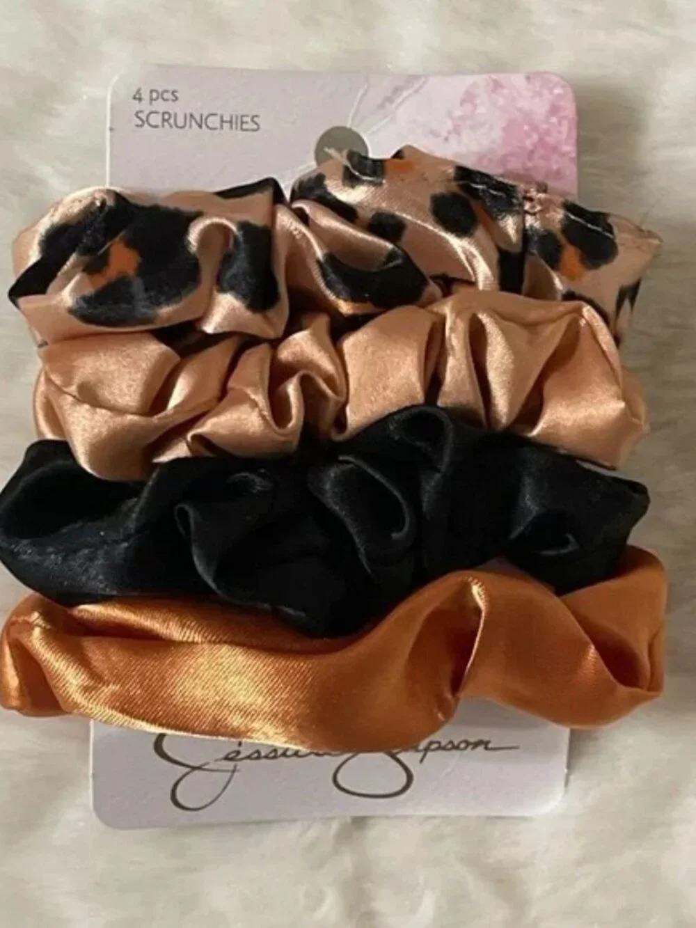 NEW Jessica Simpson Extra Lg Tortoise Claw Clip Scrunchies & 450 Pcs Hairbands